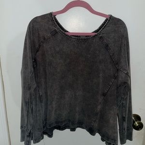 Free people long sleeve shirt